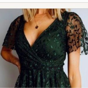 Baltic Born Marseille Maxi Green Dress